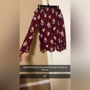 old navy under the shoulder top